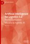 Text: "Artificial Intelligence for Logistics 5.0: From Foundation Models to Agentic AI." Roter Hintergrund, geometrisches Muster., Buch