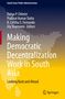 "Making Democratic Decentralization Work in South Asia. Looking Back and Ahead." Oben Namen von Herausgebern. Unten Springer-Logo., Buch