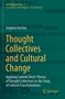 Buchtitel: "Thought Collectives and Cultural Change" von Stephen Dersley. Thema: Ludwik Flecks Theorie. Springer Logo., Buch