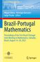 Coimbra Mathematical Texts 4, Brazil-Portugal Mathematics: Konferenzdetails, Logos von Coimbra Universität und Springer., Buch