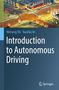 "Introduction to Autonomous Driving" von Weisong Shi und Yuankai He, mit einer bunten, abstrakten Straßenansicht., Buch