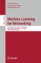 Machine Learning for Networking, Buch