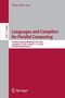 Titel: "Languages and Compilers for Parallel Computing." Springer-Logo unten. Cover in Grau und Rot., Buch