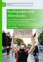 "Democracy?" auf einem Schild. Eine Frau trägt das Schild bei einer Demonstration. Titel: "Youthquakes and Aftershocks"., Buch