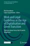 Work and Legal Guidelines in the Age of Digitalisation and Green Transition, Buch