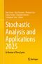 Stochastic Analysis and Applications 2025, Buch