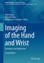 "Imaging of the Hand and Wrist: Techniques and Applications, Second Edition" von Mark Davies und anderen, auf blauem Hintergrund. Logo unten rechts.