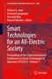 Titel: Smart Technologies for an All-Electric Society. Hintergrund: abstrahierte Netzstrukturen in Rot., Buch