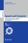 Speech and Computer, Buch