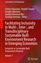 Titel: "Facilitating Inclusivity in Multi-, Inter-, and Transdisciplinary Sustainable Built Environment Research in Emerging Economies". Oben sind die Herausgeber und unten das Springer-Logo., 2 Bücher