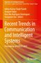 Buchtitel: "Recent Trends in Communication and Intelligent Systems". Herausgeber: Aditya Kumar Singh Pundir et al. Farbverlauf Hintergrund. , Buch