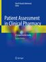 "Patient Assessment in Clinical Pharmacy". Bunte, verschwommene Formen auf blauem Hintergrund. Springer-Logo.