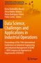 Buchtitel in Weiß auf orangefarbenem Hintergrund: "Data Science, Challenges and Applications in Industrial Operations"., Buch