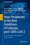 Titel: "Inner Peripheries in the New Conditions of Cohesion post-SARS-CoV-2". Autoren: Pawel Churski, Czesław Adamiak, Anna Dubownik, Maciej Pietrzykowski, Barbara Szyda. Thema: Wirtschaft, Landkarte im Hintergrund., Buch
