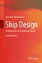 Titel: "Ship Design: Methodologies of Preliminary Design, Second Edition". Autor: Apostolos Papanikolaou. Hintergrund in orange-roten Tönen.
