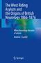„The West Riding Asylum and the Origins of British Neurology 1866-1876“ von Andrew J. Larner, blaues Hintergrunddesign., Buch
