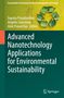 "Advanced Nanotechnology Applications for Environmental Sustainability", darüber ein Recycling-Symbol, unten Springer-Logo., Buch
