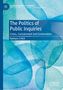 „The Politics of Public Inquiries: Crises, Containment and Contestation“ von Nathan Critch. Aquarell mit blauen Formen., Buch