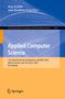 Titel: Applied Computer Science. Autoren: Jörg Schäfer, Juan Boubeta-Puig. Veranstaltung: 11th Spanish German Symposium 2025., Buch