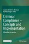 Text: "Criminal Compliance – Concepts and Implementation: A Brazilian Perspective". Autoren: Luciano Anderson de Souza, Nathália Regina Pinto. Springer-Logo unten., Buch