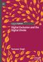 "Digital Exclusion and the Digital Divide" steht in Weiß auf Rot, verziert mit gelben Blättern. Unten „Tarnveer Singh“., Buch