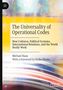 "The Universality of Operational Codes" von Michael Haas mit Vorwort von Keiko Hirata; farbenfroher, abstrakter Hintergrund.