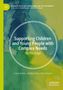"Supporting Children and Young People with Complex Needs: On The Edge" steht auf grün-blauem Aquarellhintergrund., Buch