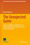 Buchtitel "The Unexpected Game" von Marco Balzano. Gelbes Cover mit Logos von SIMA und Springer.
