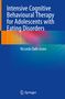 Titel und Autor in weiß auf blauem Hintergrund: "Intensive Cognitive Behavioural Therapy for Adolescents with Eating Disorders.", Buch