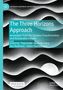 "The Three Horizons Approach" ist fett gedruckt, darunter weitere Schrift; links ein türkisfarbenes Logo; wellenförmiges Design., Buch