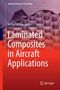 Text: "Selim Gürgən Editor, Laminated Composites in Aircraft Applications." Oben eine Struktur aus Wabenmuster., Buch