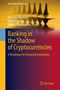 Titel: "Banking in the Shadow of Cryptocurrencies". Drei Herausgeber. Goldene Kreisel im Hintergrund. Springer-Logo unten., Buch