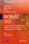 "INCREaSE 2025: Proceedings of the 4th INternational CongREss on Engineering and Sustainability." Rote, orangene Töne., Buch