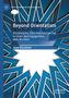 „Beyond Orientalism“, geometrische blaue Muster über weißem Hintergrund., Buch