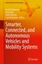 Titel: "Smarter, Connected, and Autonomous Vehicles and Mobility Systems". Oben Drohnen-Illustration, unten Springer-Logo., Buch