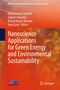 "Nanoscience Applications for Green Energy and Environmental Sustainability." Farbverlauf: orange bis rot. Springer-Logo., Buch