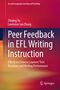 "Peer Feedback in EFL Writing Instruction" von Zhiqing Xu und Lawrence Jun Zhang, farbiger Hintergrund, Springer-Logo., Buch