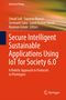 Secure Intelligent Sustainable Applications Using IoT for Society 6.0. Orange Hintergrund, Logo rechts unten., Buch