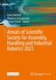 Titel: "Annals of Scientific Society for Assembly, Handling and Industrial Robotics 2025". Ein Zahnradsymbol oben., Buch