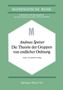 A. Speiser: Die Theorie der Gruppen von endlicher Ordnung, Buch