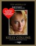 Texts: "All images in our Skylight-books are uncensored and uncovered!"; "Top models of"; "Kelly Collins".  
Illustration eines Gesichts im Zentrum., Buch