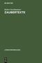 Robert Stockhammer: Zaubertexte, Buch