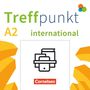 Matthias Scheliga: Treffpunkt. Deutsch als Zweitsprache in Alltag & Beruf A2. Gesamtband - Kursbuch und Übungsbuch im Paket, Buch