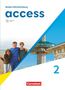 Text: Baden-Württemberg access 2, mit digitalen Medien, Cornelsen. Drei Kinder am Strand, futuristisches Gebäude., Buch