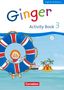 Kerstin Caspari-Grote: Ginger - Early Start Edition 3. Schuljahr - Activity Book mit Audio-CD, Minibildkarten und Faltbox, Buch