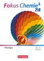 „Fokus Chemie 7/8, Thüringen”, zeigt einen bunten Heißluftballon. Unten das Logo von Cornelsen., Buch