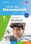 „Fit für die Klassenarbeit 7. Klasse Gymnasium Deutsch“, Junge lächelt; Lernen in 3 Schritten: verstehen, üben, können., Buch