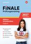 Text: Finale Prüfungstraining, 2027 Nordrhein-Westfalen, Mittlerer Schulabschluss, Englisch. Mädchen im Union Jack T-Shirt., 1 Buch und 1 Diverse