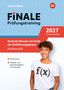 „FiNALE Prüfungstraining“, „2027 Nordrhein-Westfalen“, „Zentrale Klausur am Ende der Einführungsphase Mathematik“; Person lächelnd., Buch