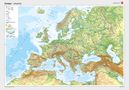 Posterkarten Geographie: Europa: physisch, Diverse